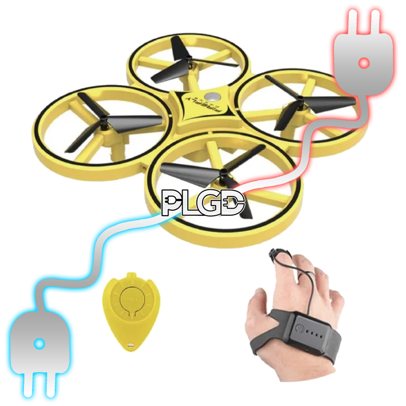 HandTech Drone - Hand Motion Controlled Drone