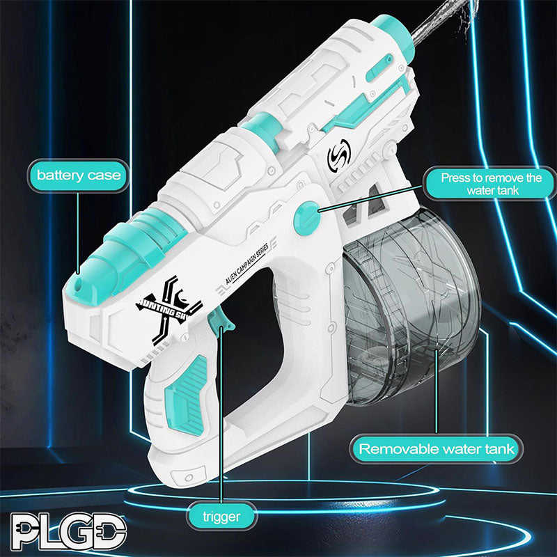 PLGD Electric PDW-28 Water Blasta (Includes Extension Clips) [Orange]