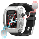 PLGD "RICHY" APPLE WATCH KIT [BLACK/SILVER] - PLGD