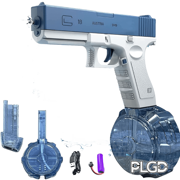 PLGD Electric G-Lock Water Blasta (Includes Extension Clips) [Blue]