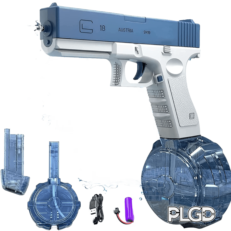 PLGD Electric G-Lock Water Blasta (Includes Extension Clips) [Blue]