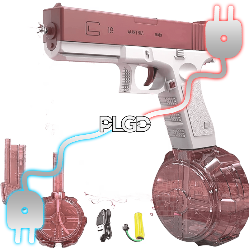 PLGD Electric G-Lock Water Blasta (Includes Extension Clips) [Pink]