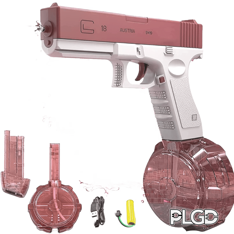 PLGD Electric G-Lock Water Blasta (Includes Extension Clips) [Pink]