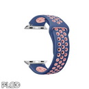 PLGD "Polkadot" Apple Watch Band [Navy Blue/Pink]
