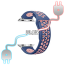 PLGD "Polkadot" Apple Watch Band [Navy Blue/Pink]