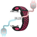 PLGD "Polkadot" Apple Watch Band [Black/Pink]