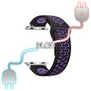 PLGD "Polkadot" Apple Watch Band [Black/Purple]