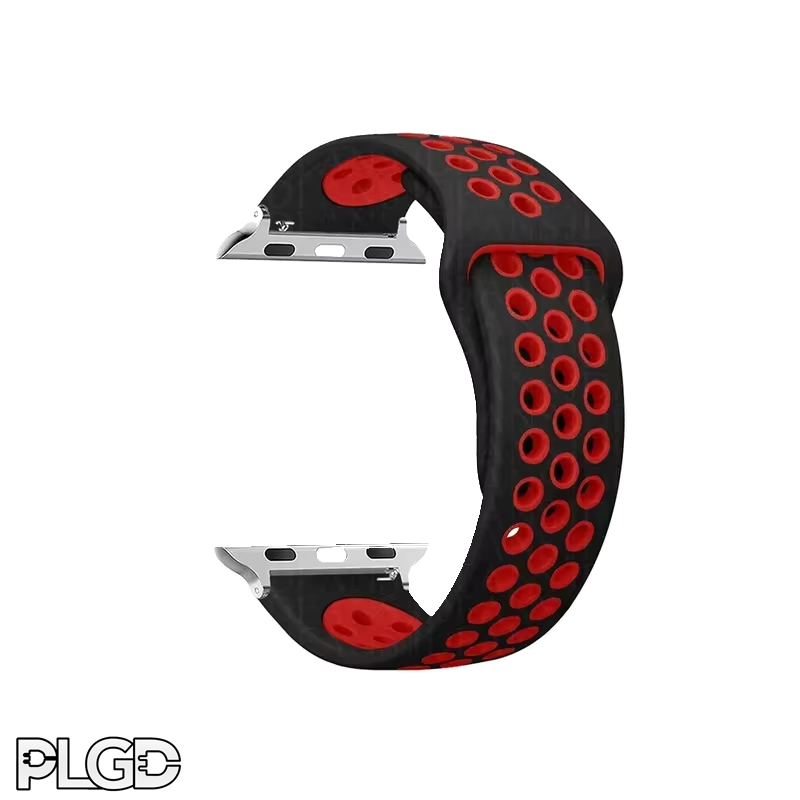 PLGD "Polkadot" Apple Watch Band [Black/Red]