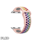 PLGD "Polkadot" Apple Watch Band [Pink/Rainbow]