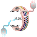 PLGD "Polkadot" Apple Watch Band [Pink/Rainbow]