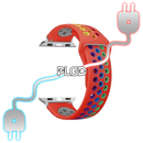 PLGD "Polkadot" Apple Watch Band [Red/Rainbow]