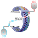 PLGD "Polkadot" Apple Watch Band [Lavender/Rainbow]