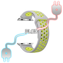 PLGD "Polkadot" Apple Watch Band [Grey/Neon Green]