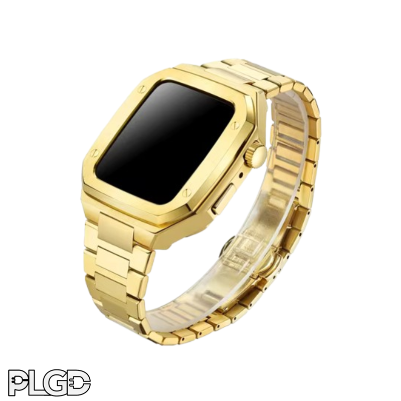 PLGD *Special METAL Edition* "Patek" Apple Watch Kit [Gold]