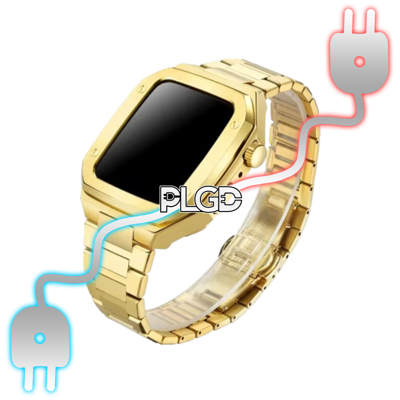 PLGD *Special METAL Edition* "Patek" Apple Watch Kit [Gold]