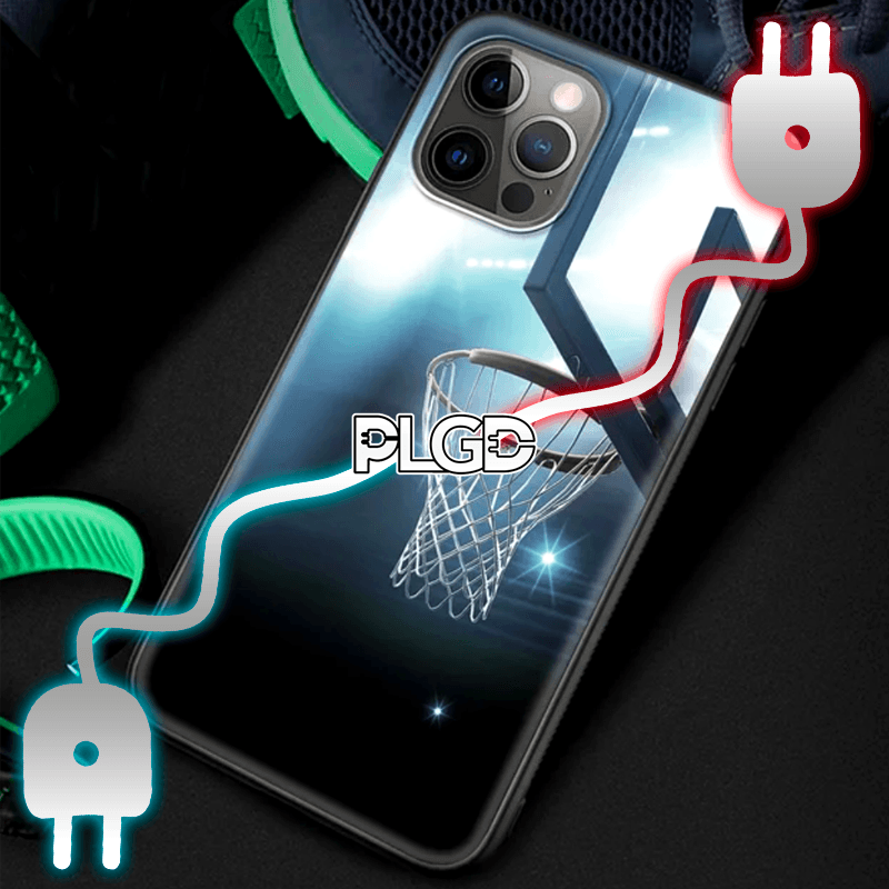 LA LIGHTS BASKETBALL IPHONE CASE - PLGD