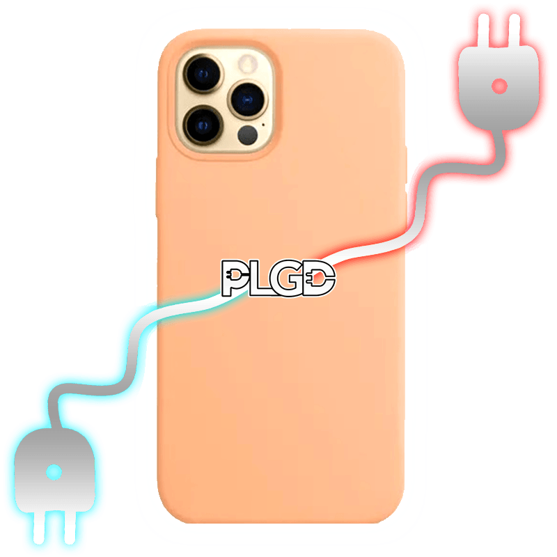 PLGD SILICONE - IPHONE [PEACH ORANGE] - PLGD