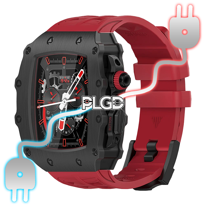 PLGD "RICHY" APPLE WATCH KIT [RED] - PLGD