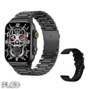 PLGD "SERIES X" SMARTWATCH + FREE EXTRA STRAP [BLACK] - PLGD