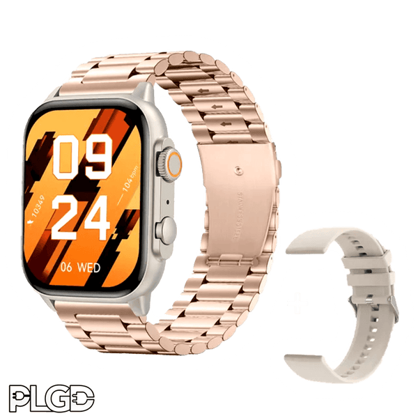 PLGD "SERIES X" SMARTWATCH + FREE EXTRA STRAP [GOLD] - PLGD