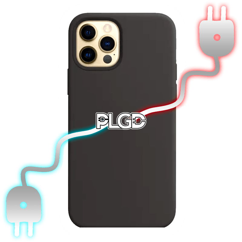 PLGD SILICONE - IPHONE [DARK BLACK] - PLGD