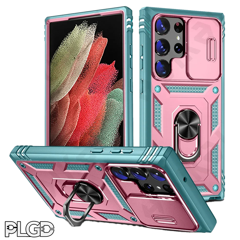 PLGD ARMOUR CASE - SAMSUNG [BLUE PINK] - PLGD