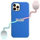 PLGD SILICONE - IPHONE [BRIGHT BLUE] - PLGD