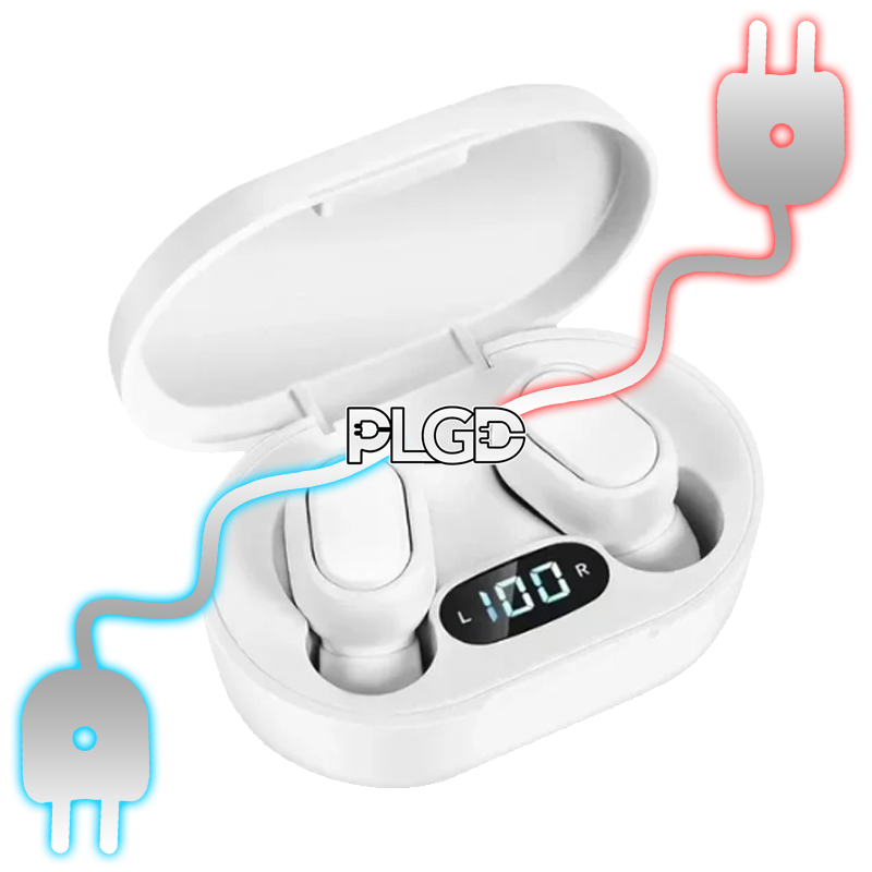 AIRPLGD EARPHONES [ICE WHITE] - PLGD