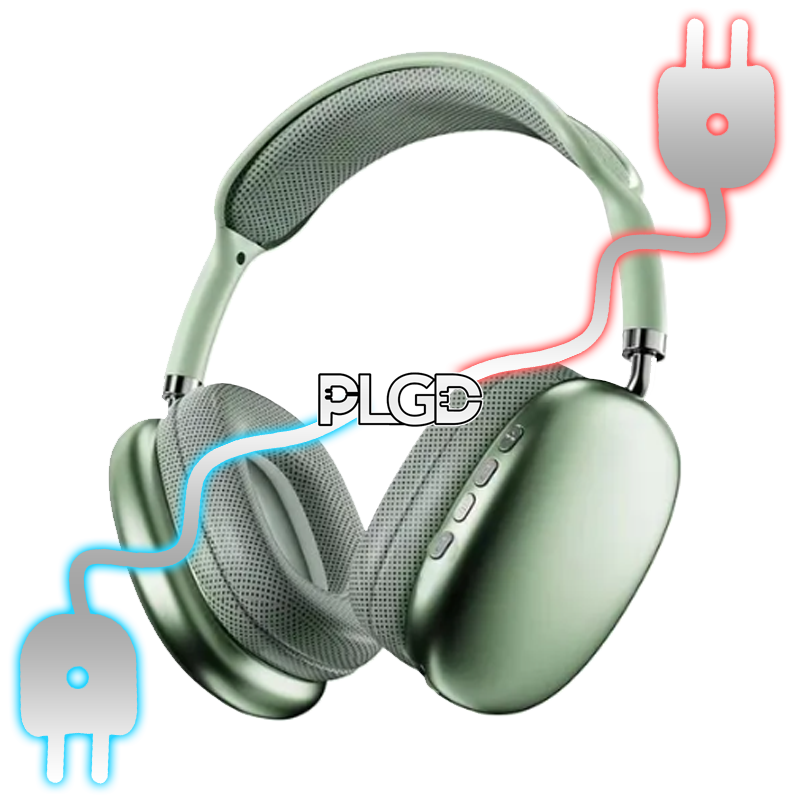 MEGAPLGD HEADPHONES [N3ON LIGHT GREEN] - PLGD