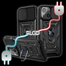 PLGD ARMOUR CASE - IPHONE [NIGHT BLACK] - PLGD