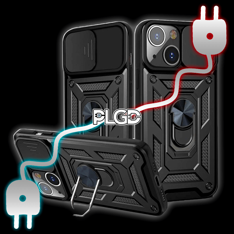 PLGD ARMOUR CASE - IPHONE [NIGHT BLACK] - PLGD