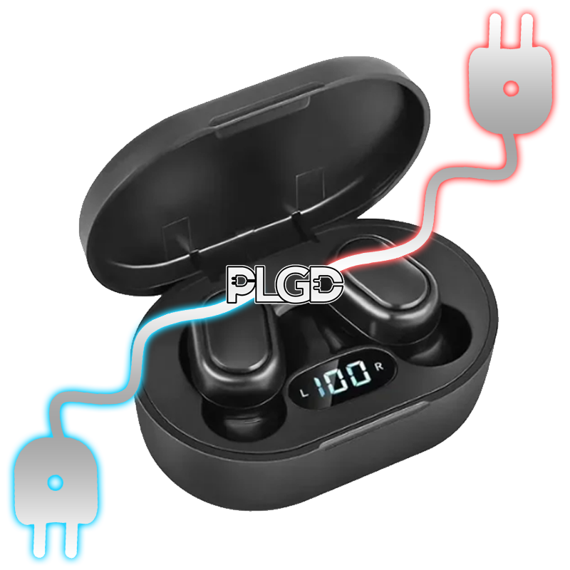 AIRPLGD EARPHONES [NIGHT BLACK] - PLGD