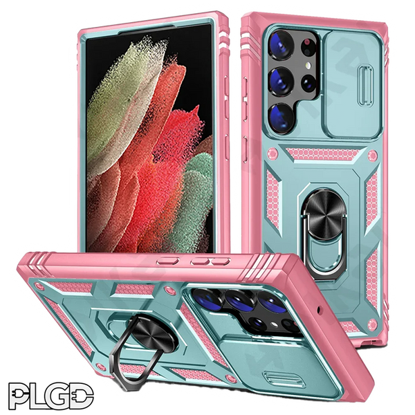 PLGD ARMOUR CASE - SAMSUNG [PINK BLUE] - PLGD