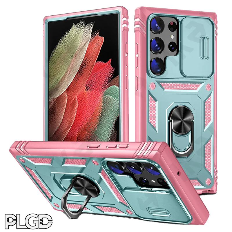 PLGD ARMOUR CASE - SAMSUNG [PINK BLUE] - PLGD