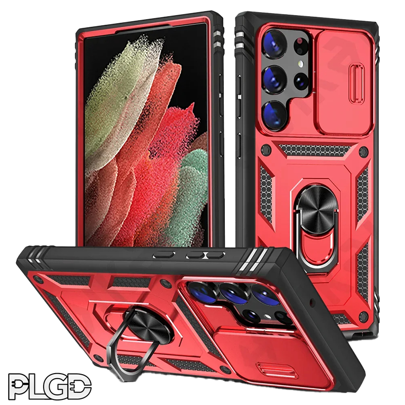 PLGD ARMOUR CASE - SAMSUNG [RED] - PLGD