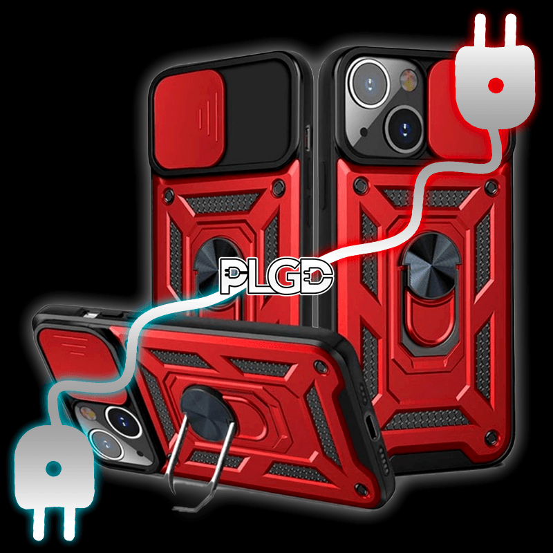 PLGD ARMOUR CASE - IPHONE [BRILLIANT RED] - PLGD