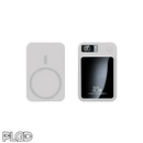 UNIVERSAL MAGSAFE BATTERY PACK - CHARGE 3 DEVICES WITH 1 (WIRELES + WIRED) [WHITE] - PLGD