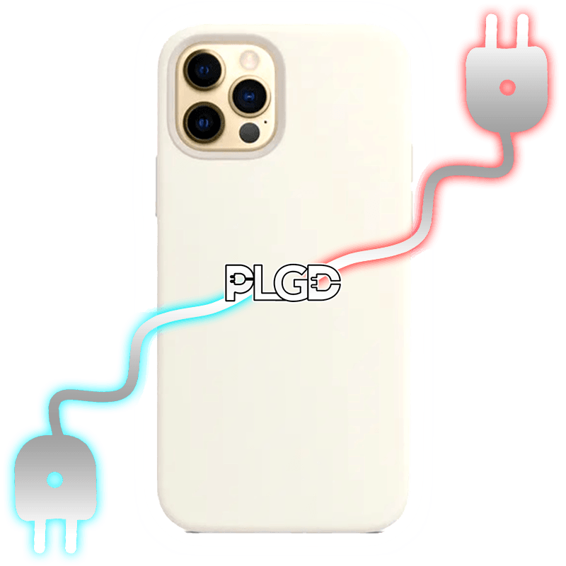 PLGD SILICONE - IPHONE [CREAM WHITE] - PLGD